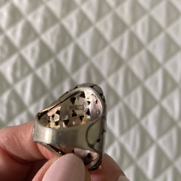 Spot pattern snakeskin ring - Picture 4 of 6